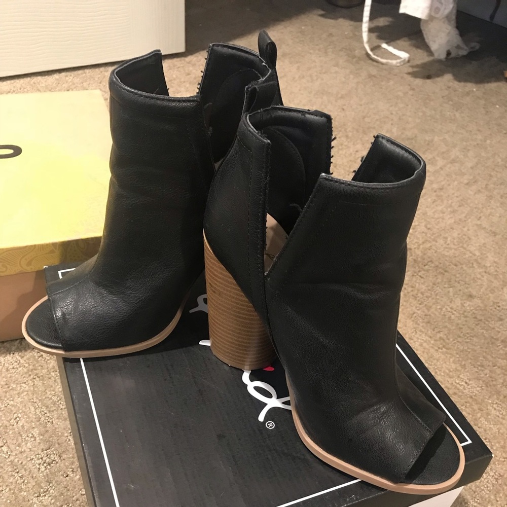 Vici split ankle booties